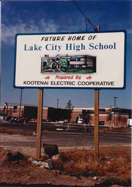 lake city welcome sign thank you 